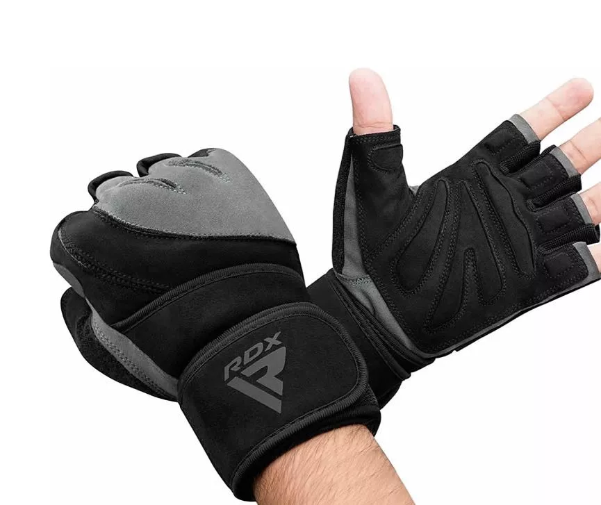 Перчатки для фитнеса RDX L4 Micro Gray/Black S