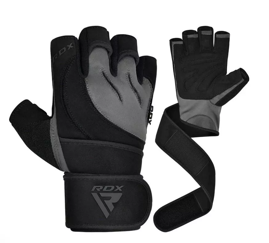 Перчатки для фитнеса RDX L4 Micro Gray/Black S