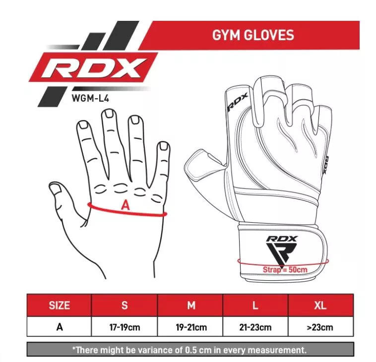 Перчатки для фитнеса RDX L4 Micro Gray/Black S