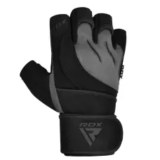 Рукавички для фітнесу RDX L4 Micro Gray/Black L