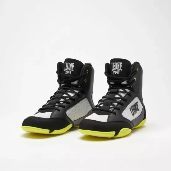 Боксерки Leone Premium Black/Lime 39