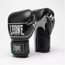 Боксерські рукавички Leone Shok Pro Black 10 ун.