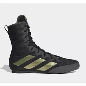 Обувь для бокса (боксерки) Adidas Box Hog 4 Black-38,5