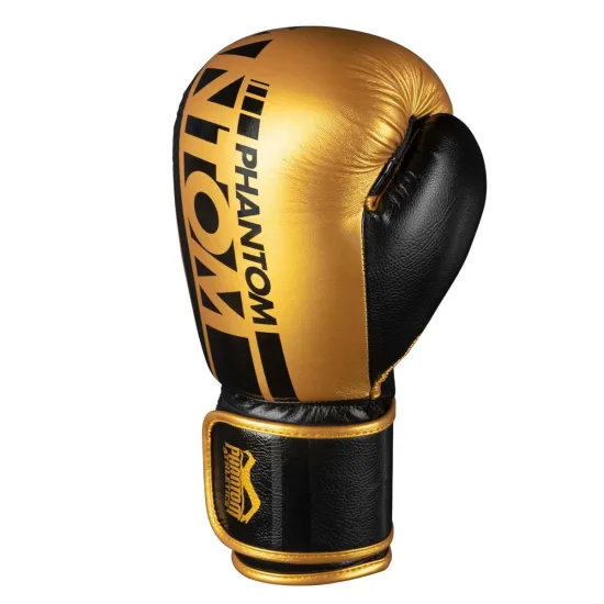 Боксерські рукавиці Phantom APEX Elastic Gold 10 унцій