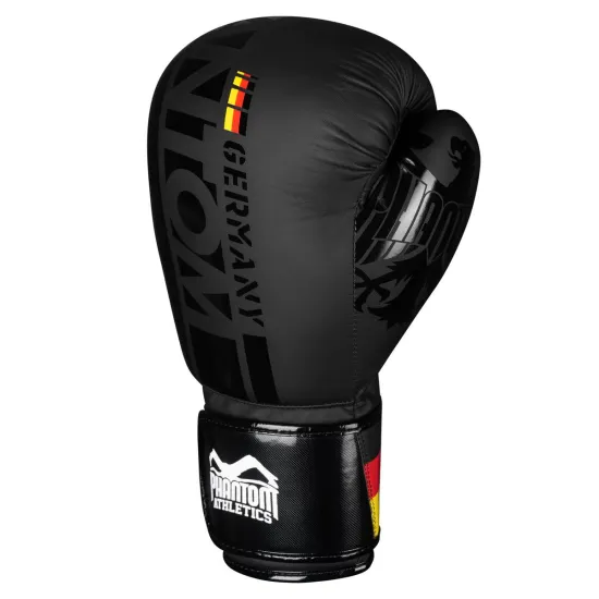 Боксерські рукавиці Phantom Germany Black 10 унцій