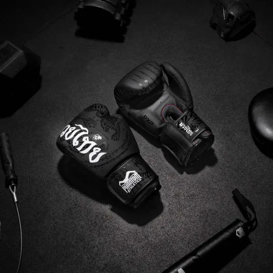 Боксерські рукавиці Phantom Muay Thai Black 10 унцій