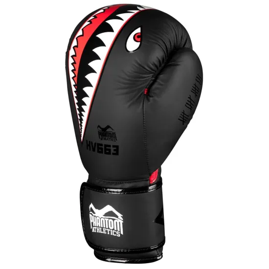 Боксерські рукавиці Phantom Fight Squad Schwarz Black 10 унцій