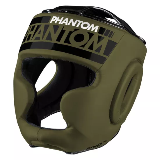 Боксерський шолом Phantom APEX Full Face Army Green-універсальний
