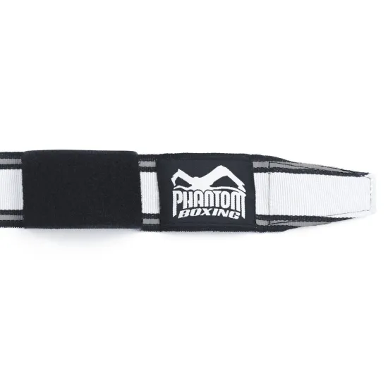 Бинти для боксу Phantom MT-Pro Black/White 450cm. (4.5м.)