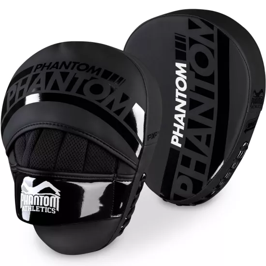 Лапи боксерські Phantom APEX Black-25x19см