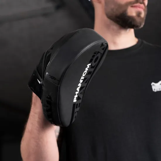 Лапи боксерські Phantom APEX Black-25x19см