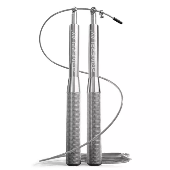 Скакалка швидкісна PowerPlay 4207 Elite Jump Rope Алюмінієва-300см