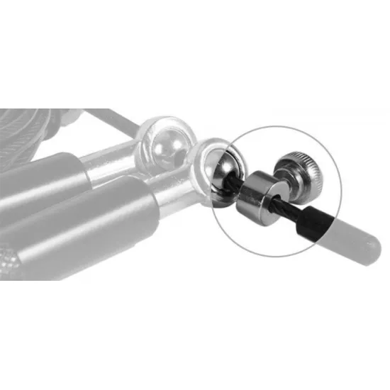 Скакалка швидкісна PowerPlay 4207 Elite Jump Rope Алюмінієва-300см