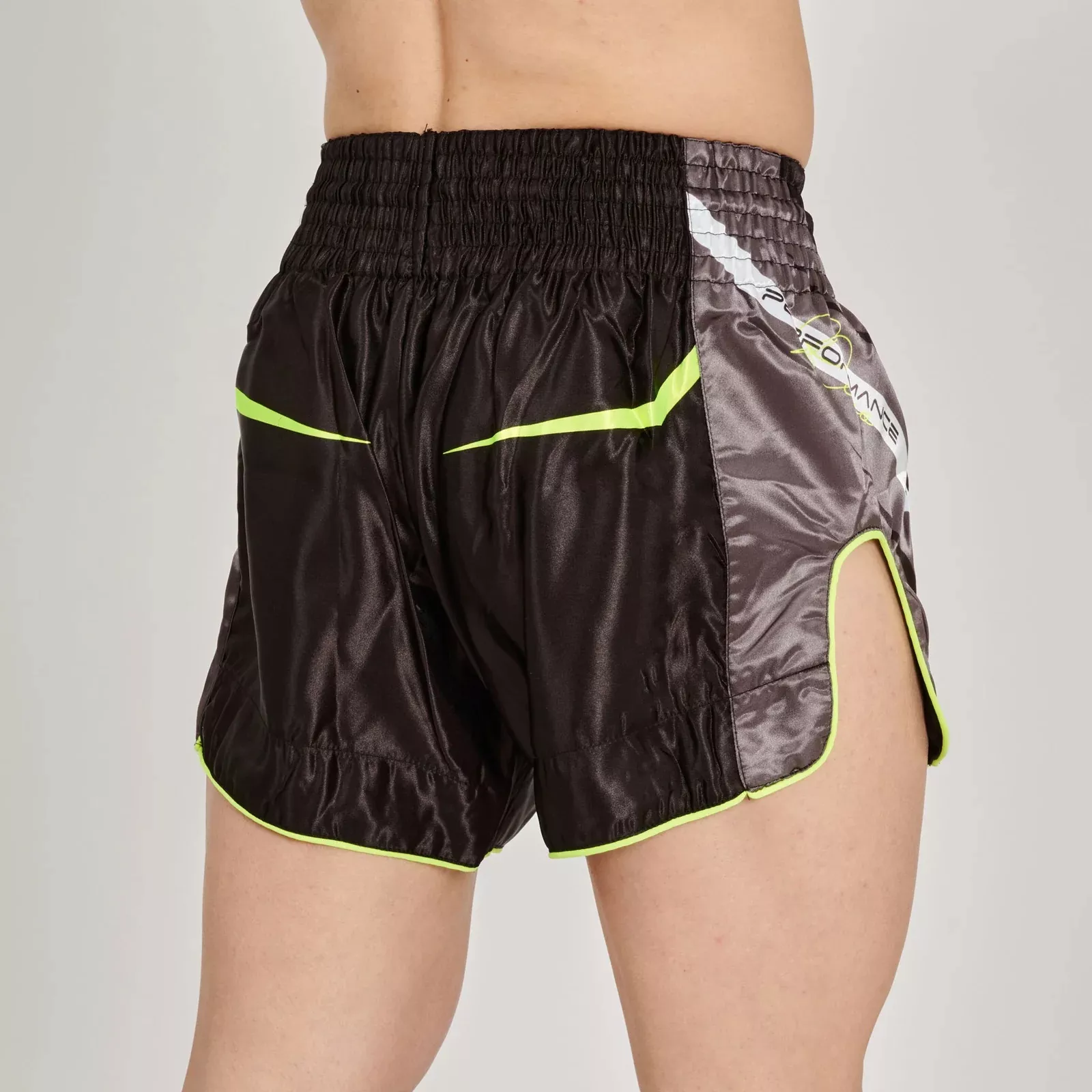 Шорты для тайского бокса Leone Performance Fluo Black XS
