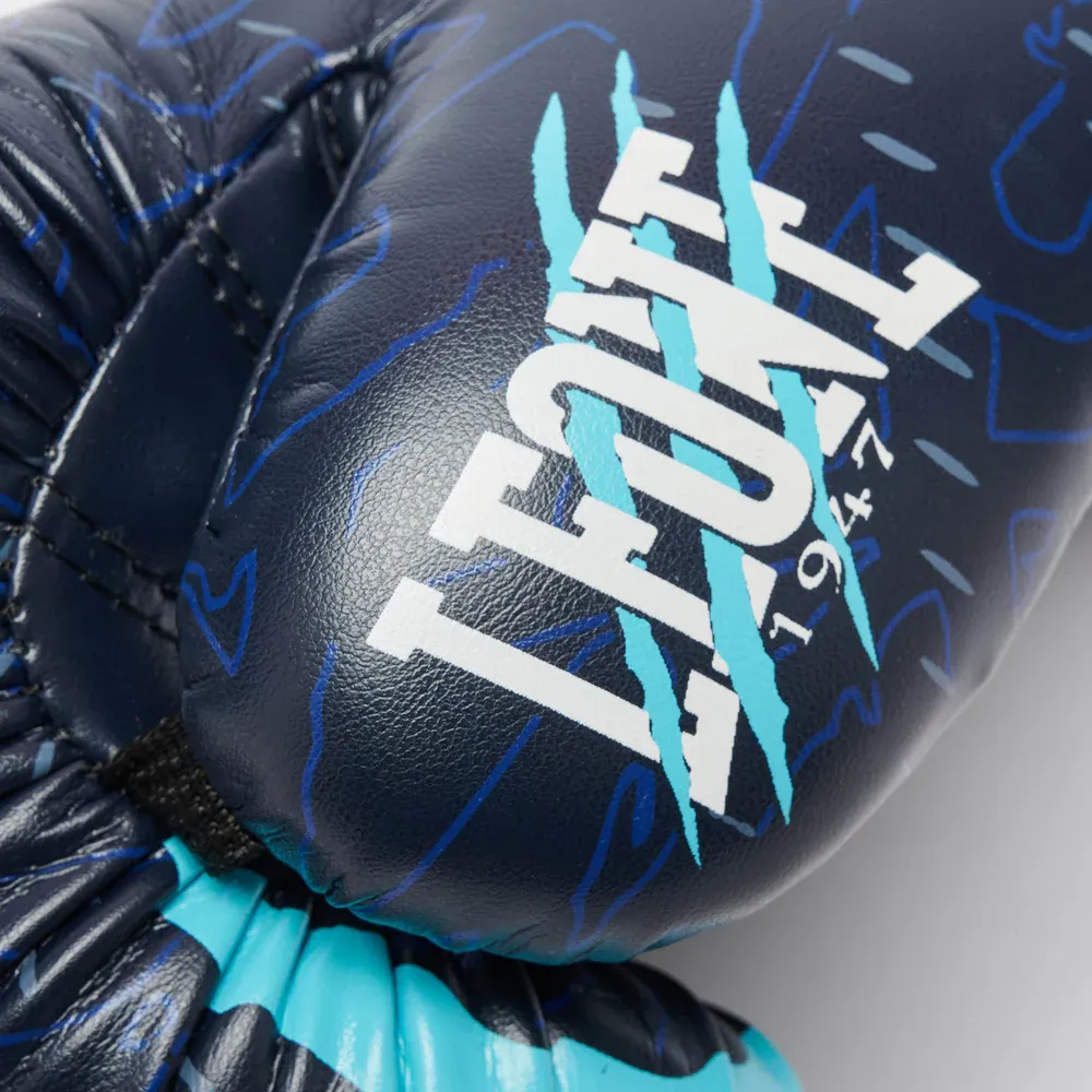 Боксерські рукавиці Leone GN004 PRIMAL INSTINCT Blue 10 унцій