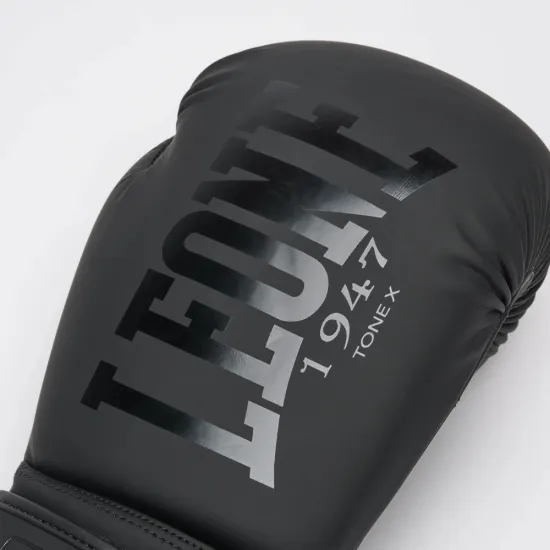 Боксерские перчатки Leone GN058 TONE X Black 10 унций