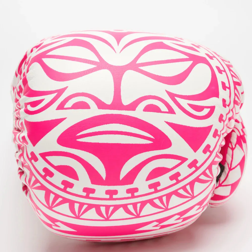 Рукавиці для боксу Leone GN329 HAKA White/Pink 10 унцій