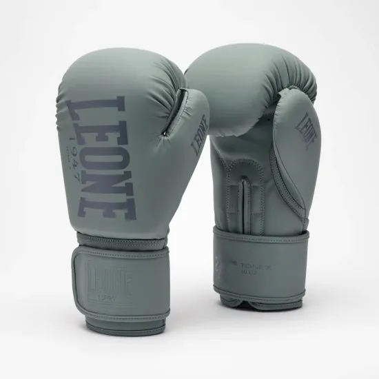 Боксерські рукавиці Leone GN058 TONE X Light grey 10 унцій