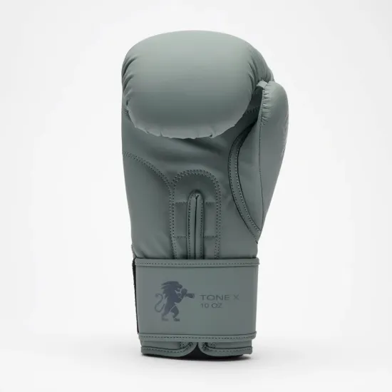 Боксерські рукавиці Leone GN058 TONE X Light grey 10 унцій
