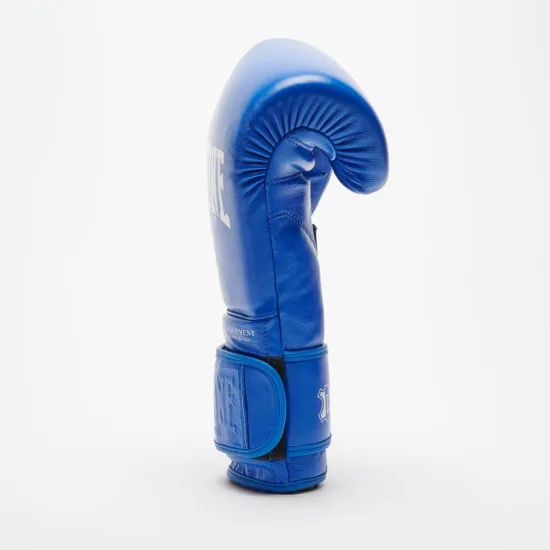 Боксерские перчатки Leone Greatest Blue 10 унций (бинты 4 м. в комплекте)