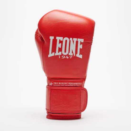 Боксерские перчатки Leone Greatest Red 10 унций (бинты 4 м. в комплекте)