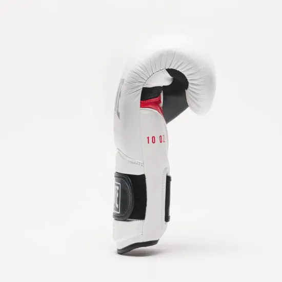 Боксерські рукавиці Leone GN113 IL TECNICO N3 White 10 унцій (бинти 4 м. в комплекті)