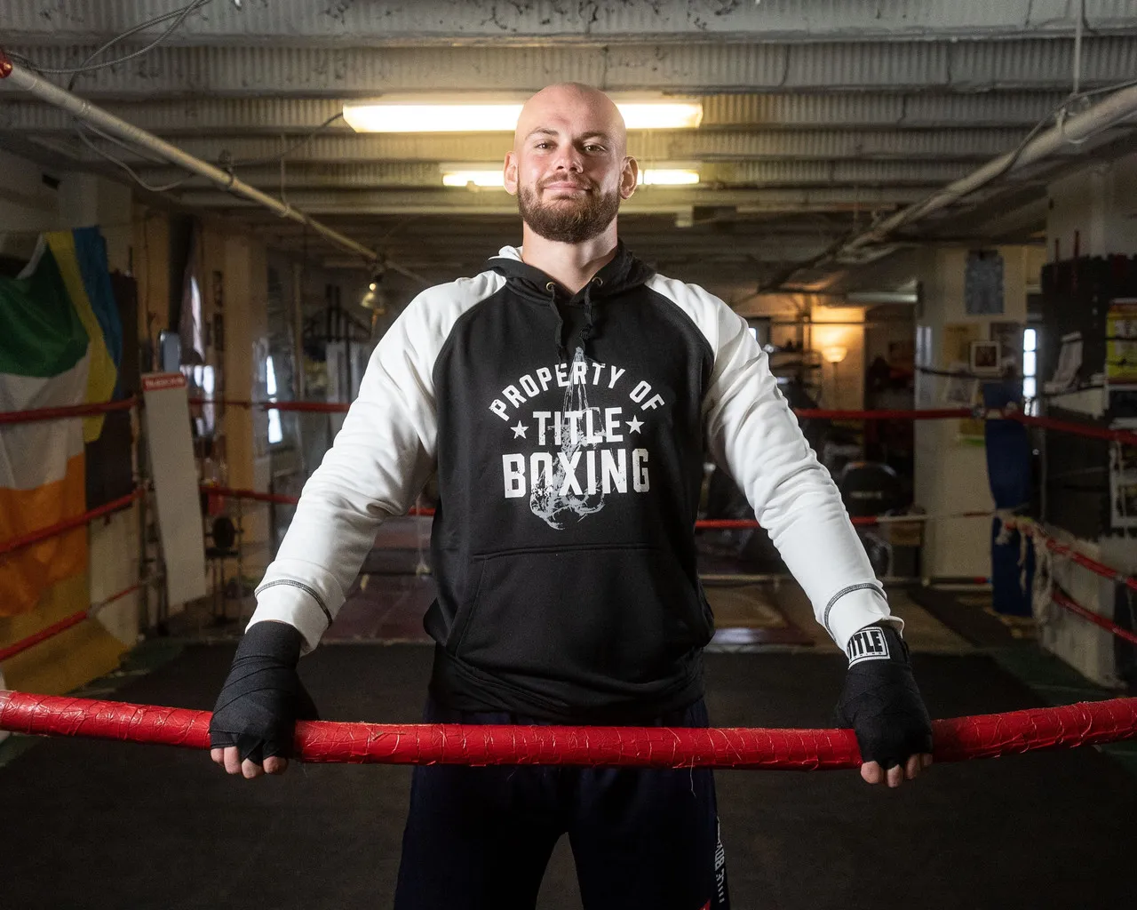 Бинты для бокса TITLE Boxing Select Semi Elastic Mexican Black 4.5м