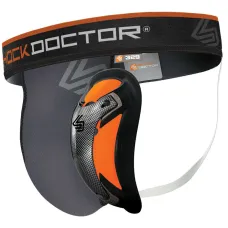 Захист паху Shock Doctor 329 Supporter with Ultra Carbon Flex Cup Grey-M