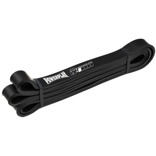 Еспандер для фітнесу PowerPlay 4117 Power Band Чорна (5-14кг)