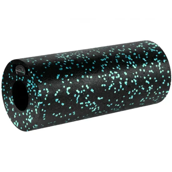 Масажний набір PowerPlay PP_4015 EPP Foam Roller Set 4in1 (2-ва роли + 2-ва м'ячі) Чорно-бірюзовий