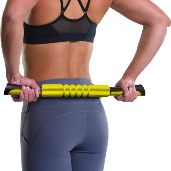 Масажний набір PowerPlay PP_4015 EPP Foam Roller Set 4in1 (2-ва роли + 2-ва м'ячі) Чорно-бірюзовий