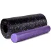 Масажний набір PowerPlay PP_4015 EPP Foam Roller Set 4in1 (2-ва роли + 2-ва м'ячі) Чорно-Фіолетовий