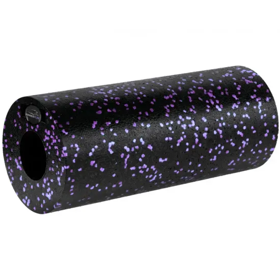 Массажный набор PowerPlay PP_4015 EPP Foam Roller Set 4in1 (2-я роллы + 2-я мячи) Черно-Фиолетовый