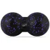 Масажний набір PowerPlay PP_4015 EPP Foam Roller Set 4in1 (2-ва роли + 2-ва м'ячі) Чорно-Фіолетовий