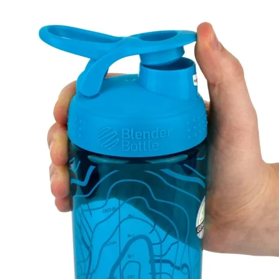 Шейкер BlenderBottle SportMixer Signature Sleek 820ml Aqua Topt Flow