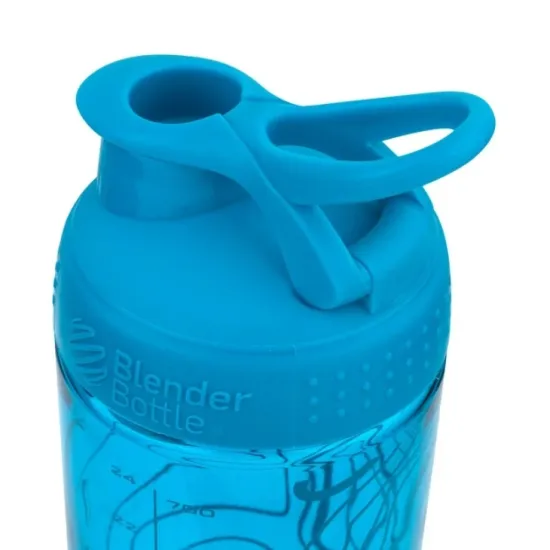 Шейкер BlenderBottle SportMixer Signature Sleek 820ml Aqua Topt Flow