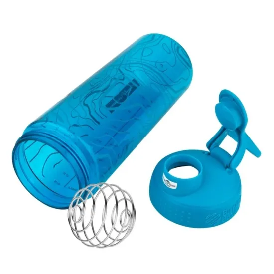 Шейкер BlenderBottle SportMixer Signature Sleek 820ml Aqua Topt Flow