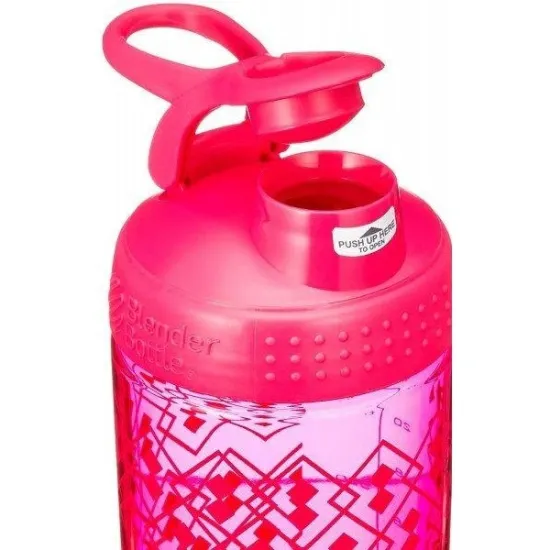 Шейкер BlenderBottle SportMixer Signature Sleek 820ml Pink Geo Lace