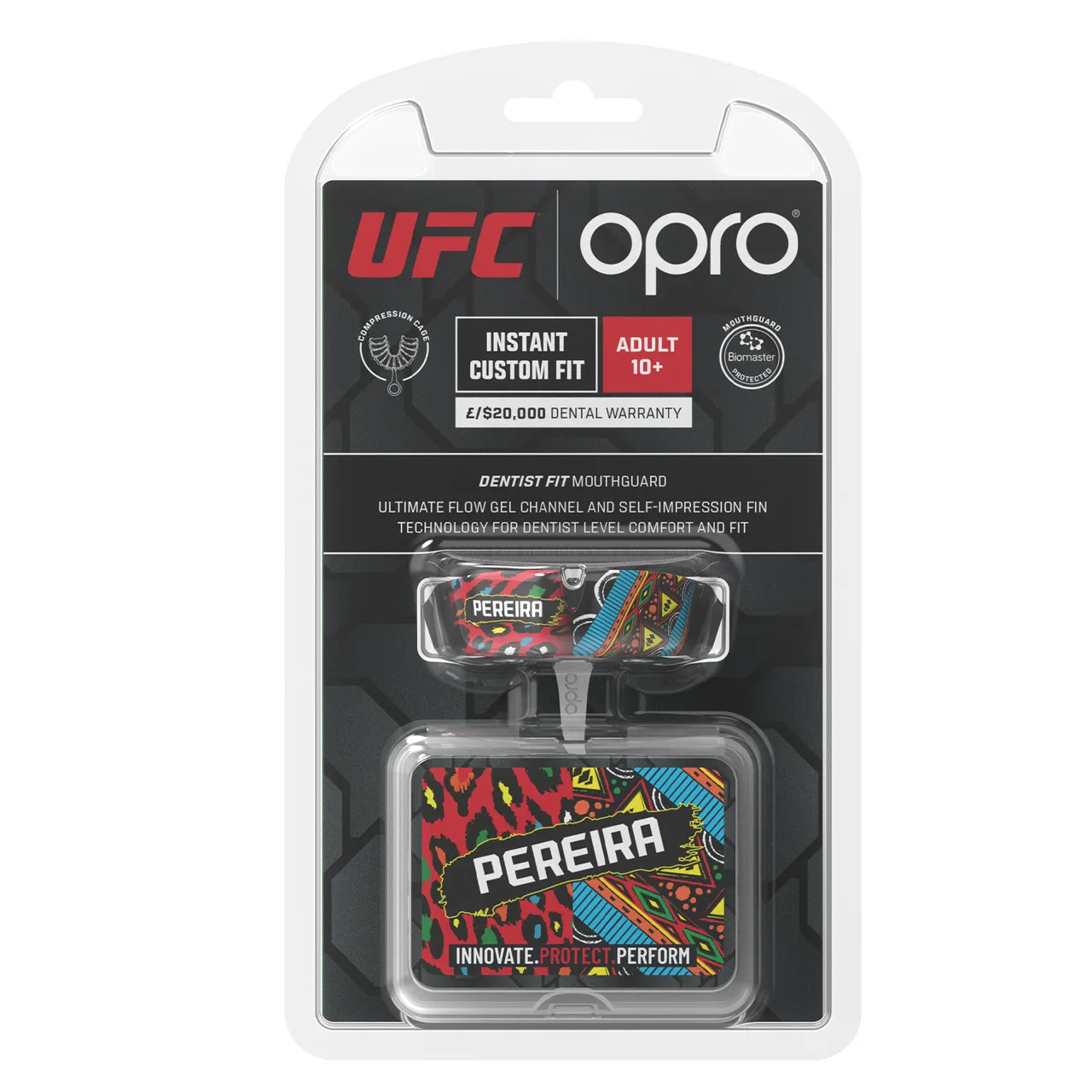 Капа OPRO UFC Fighter Collection Alex Pereira-взрослая