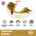 Капа OPRO Gold White/Gold-детская