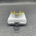 Капа OPRO Gold White/Gold-детская