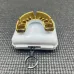 Капа OPRO Gold White/Gold-детская