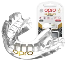 Капа OPRO Gold Braces под брекеты-взрослая