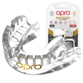 Капа OPRO Gold Braces под брекеты-взрослая