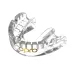 Капа OPRO Gold Braces под брекеты-взрослая