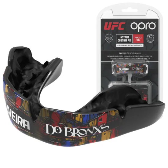 Капа OPRO UFC Fighter Collection Oliveira доросла (вік 11+) Blackl (art.102529009)