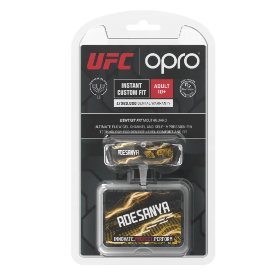 Капа OPRO UFC Fighter Collection Israel Adesanya-взрослая