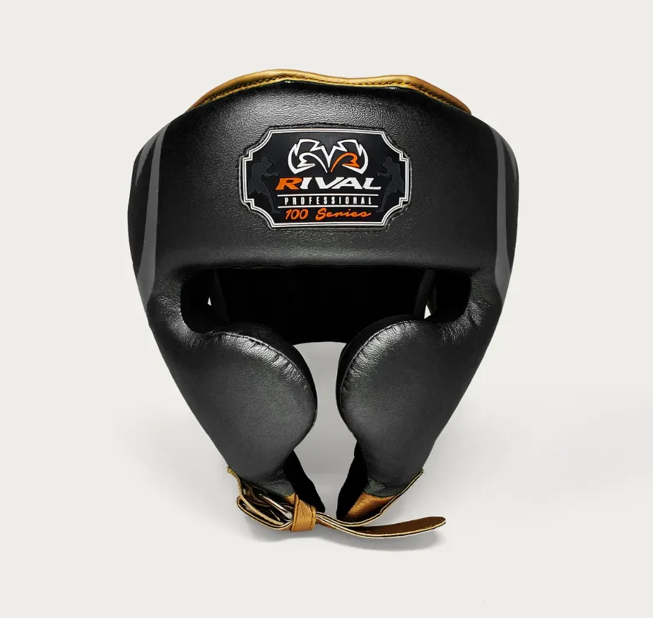 Боксерский шлем Rival RHG100 Professional Headgear Black-S