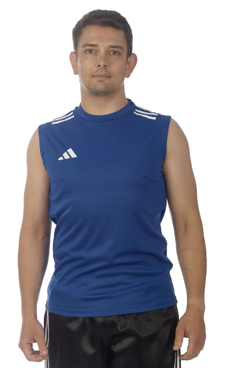 Майка для кикбоксинга Adidas Kick Light Sleeveless Синяя-XS