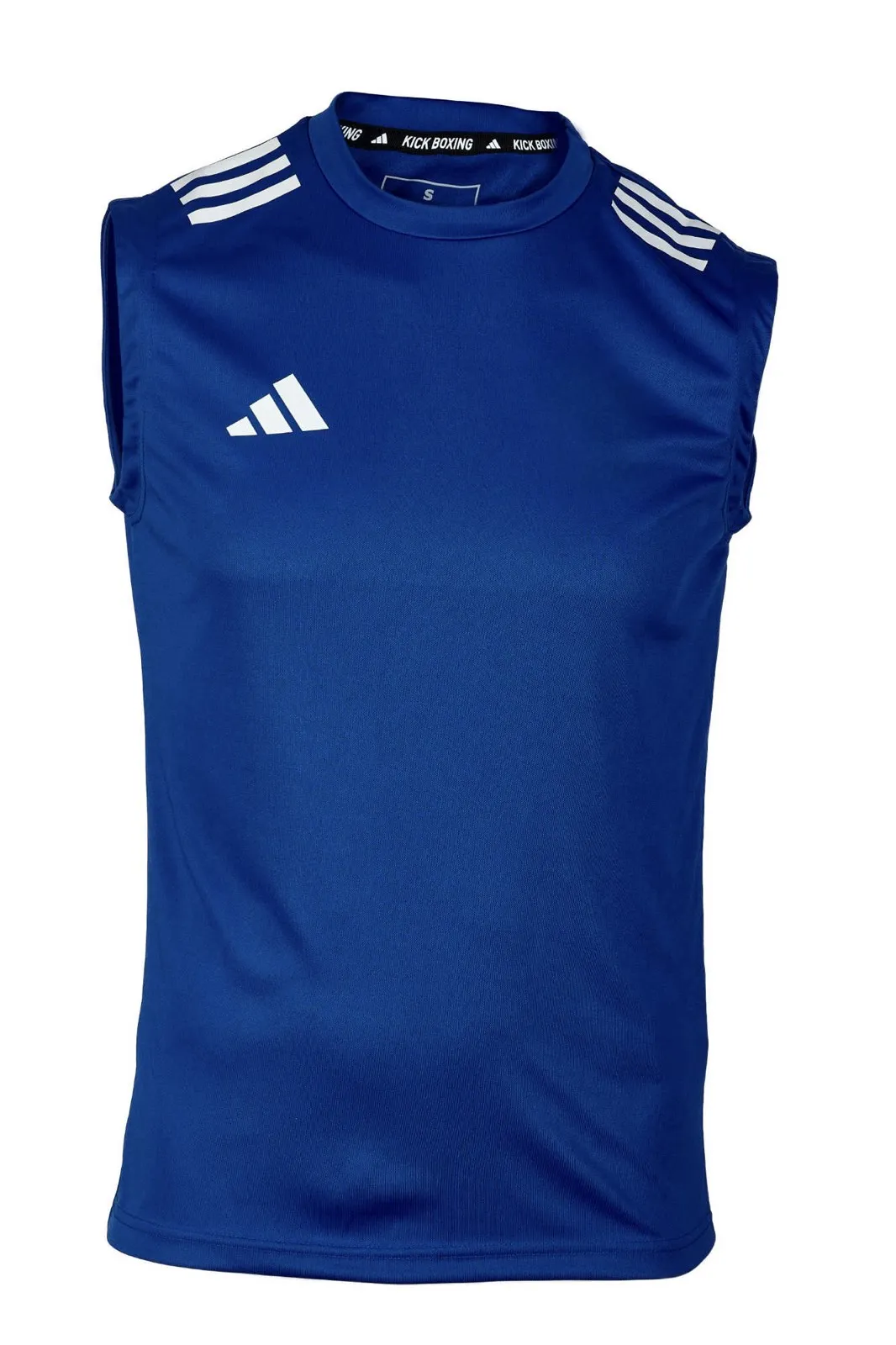Майка для кикбоксинга Adidas Kick Light Sleeveless Синяя-XS
